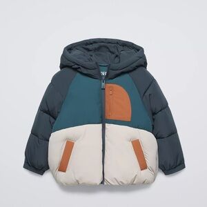 Zara Multicolor Hooded Jacket